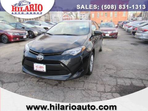 2017 Toyota Corolla for sale at Hilario's Auto Sales in Worcester MA