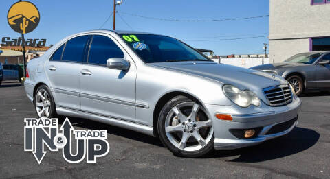 2007 Mercedes-Benz C-Class for sale at Sahara Pre-Owned Center in Phoenix AZ