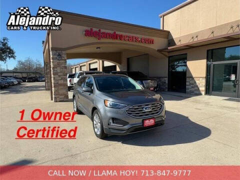 2022 Ford Edge for sale at Alejandro Cars & Trucks Inc in Alvin TX