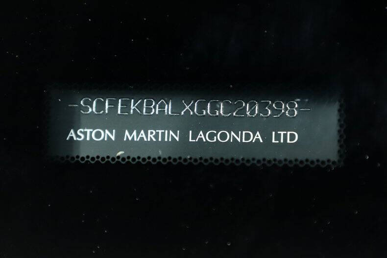 2016 Aston Martin V8 Vantage GT