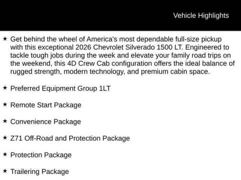 2026 Chevrolet Silverado 1500