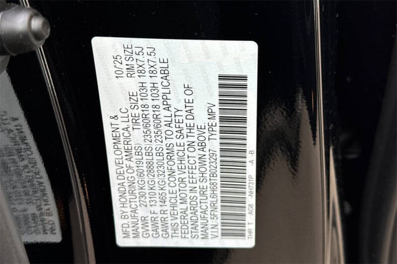 2026 Honda Odyssey EX-L