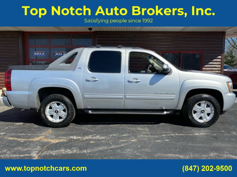 2011 Chevrolet Avalanche for sale at Top Notch Auto Brokers, Inc. in Palatine IL