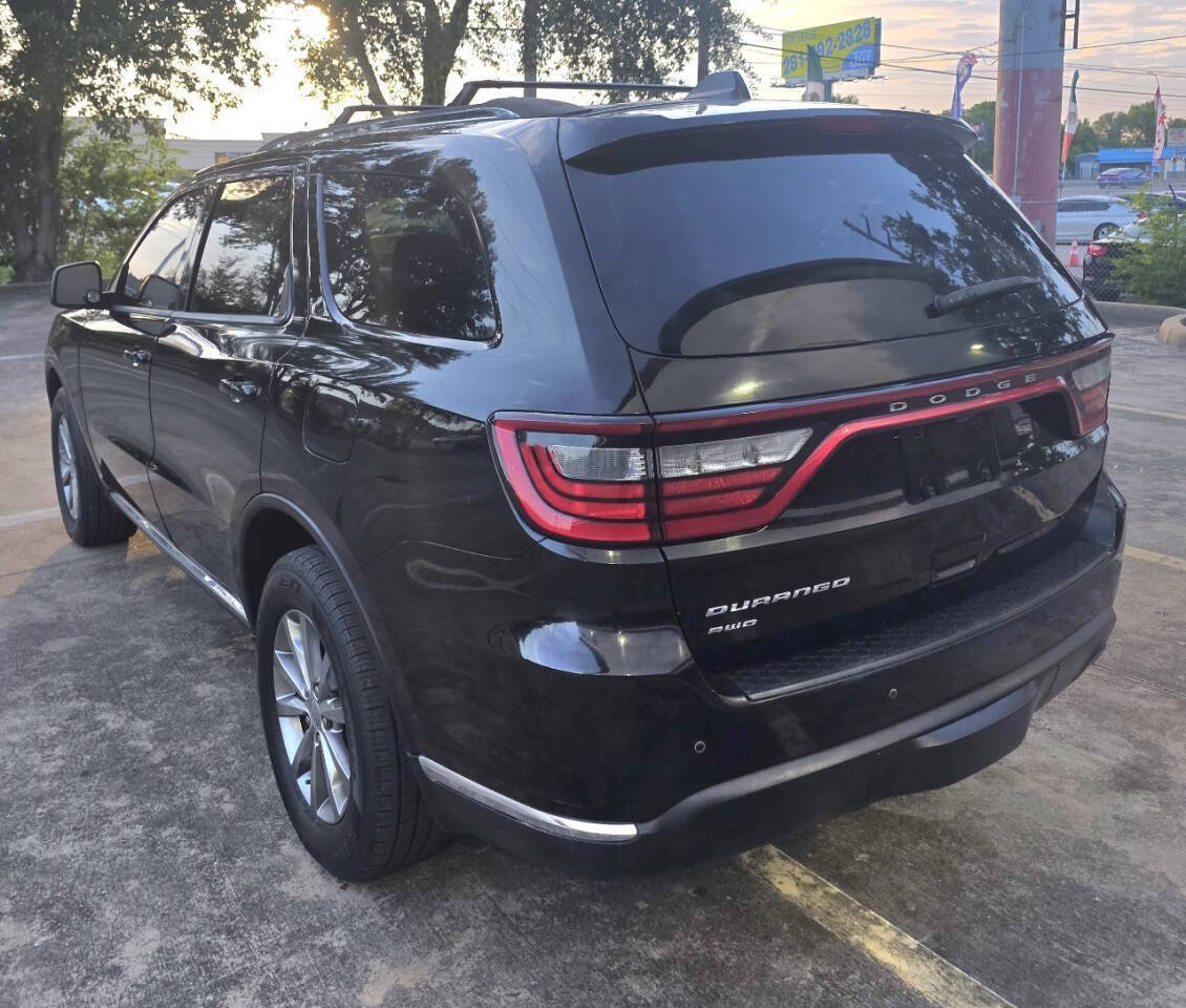 2017 Dodge Durango SXT AWD 4dr SUV - Black exterior view 3