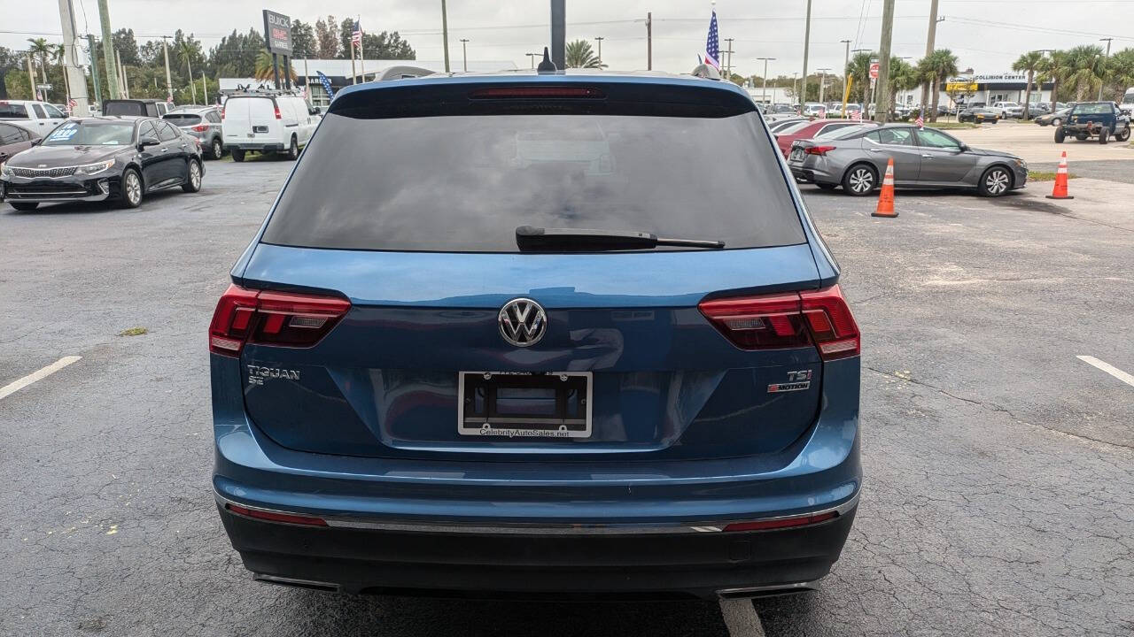 2018 Volkswagen Tiguan for sale at Celebrity Auto Sales in Fort Pierce, FL