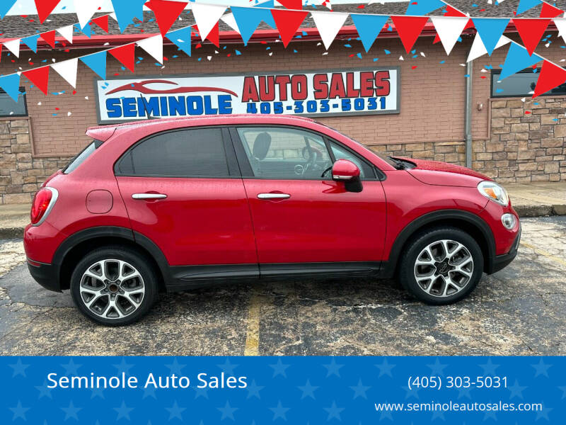 2018 FIAT 500X for sale at Seminole Auto Sales in Seminole OK