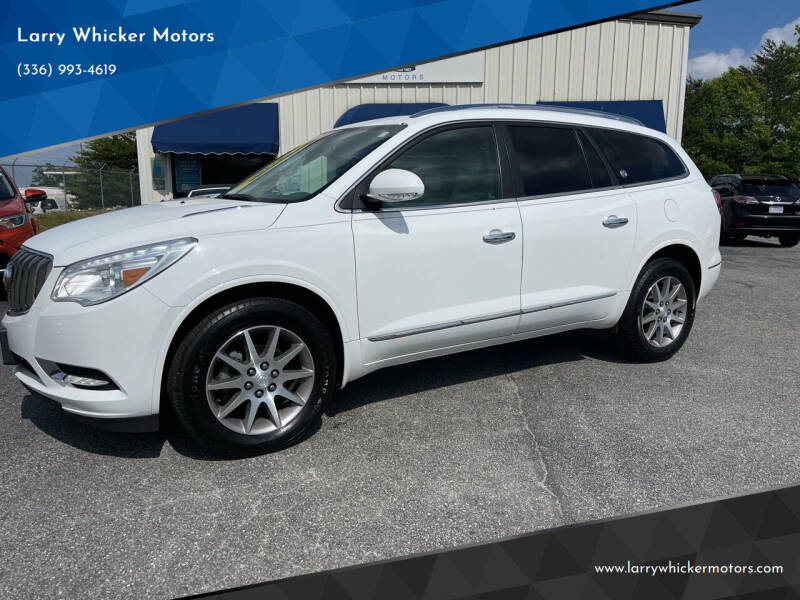 2016 Buick Enclave for sale at Larry Whicker Motors in Kernersville NC