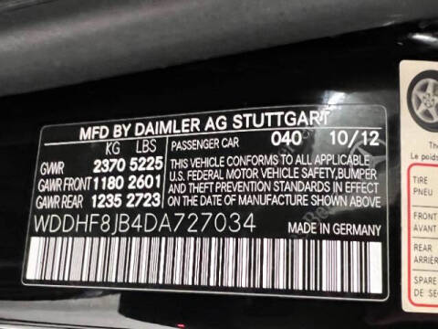 2013 Mercedes-Benz E-Class