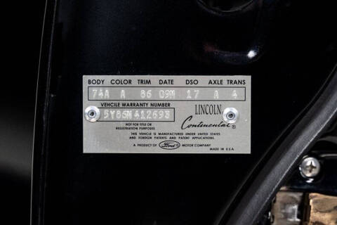 1965 Lincoln Continental