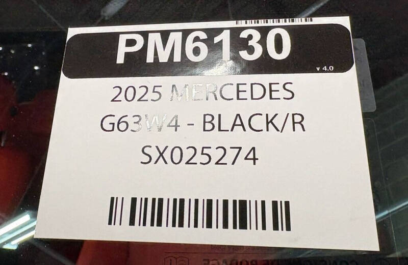 2025 Mercedes-Benz G-Class AMG G 63