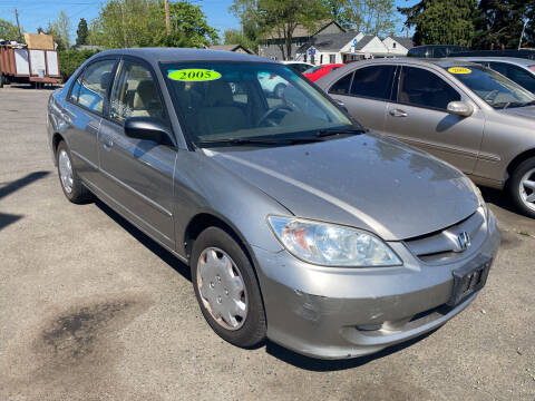 2005 Honda Civic for sale at Direct Auto Sales in Salem OR