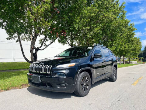 2015 Jeep Cherokee for sale at HIGH PERFORMANCE MOTORS in Hollywood FL