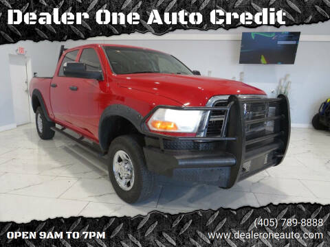 2011 RAM 2500 for sale at Dealer One Auto Credit in Oklahoma City OK