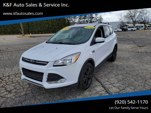 2016 Ford Escape for sale at K&F Auto Sales & Service Inc. in Fort Atkinson WI