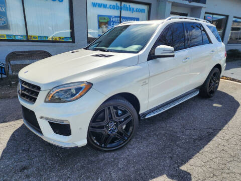 2013 Mercedes-Benz M-Class for sale at Carolina Auto Brokers of Hickory LLC in Newton NC