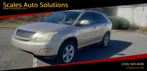 2007 Lexus RX 350 for sale at Scales Auto Solutions in Madison NC