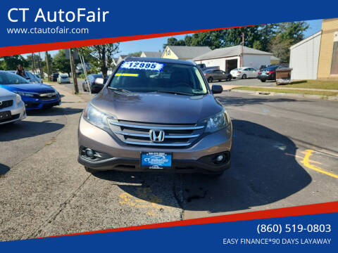 2013 Honda CR-V for sale at CT AutoFair in West Hartford CT