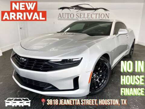 2019 Chevrolet Camaro for sale at Auto Selection Inc. in Houston TX