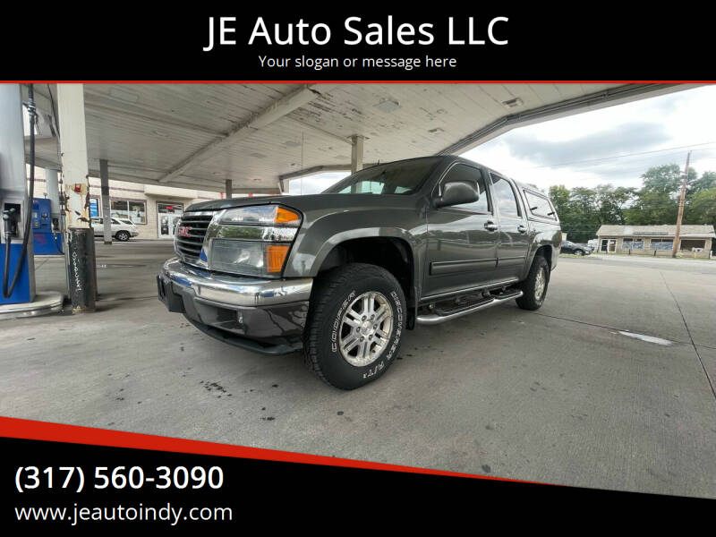 2010 GMC Canyon for sale at JE Auto Sales LLC in Indianapolis IN