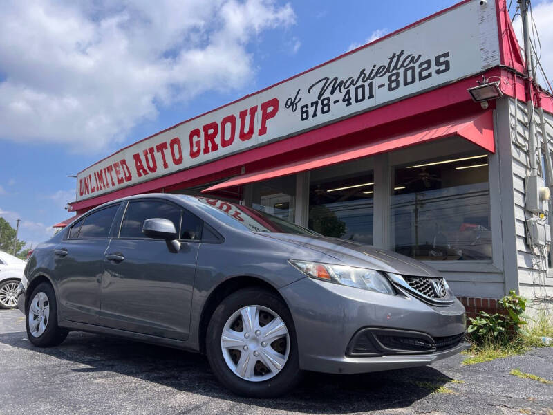 2013 Honda Civic for sale at Unlimited Auto Group of Marietta in Marietta GA