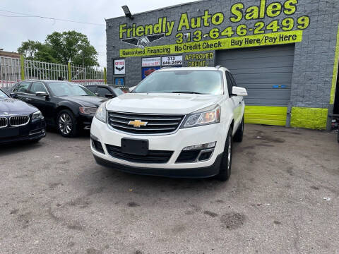 2014 Chevrolet Traverse for sale at Friendly Auto Sales in Detroit MI