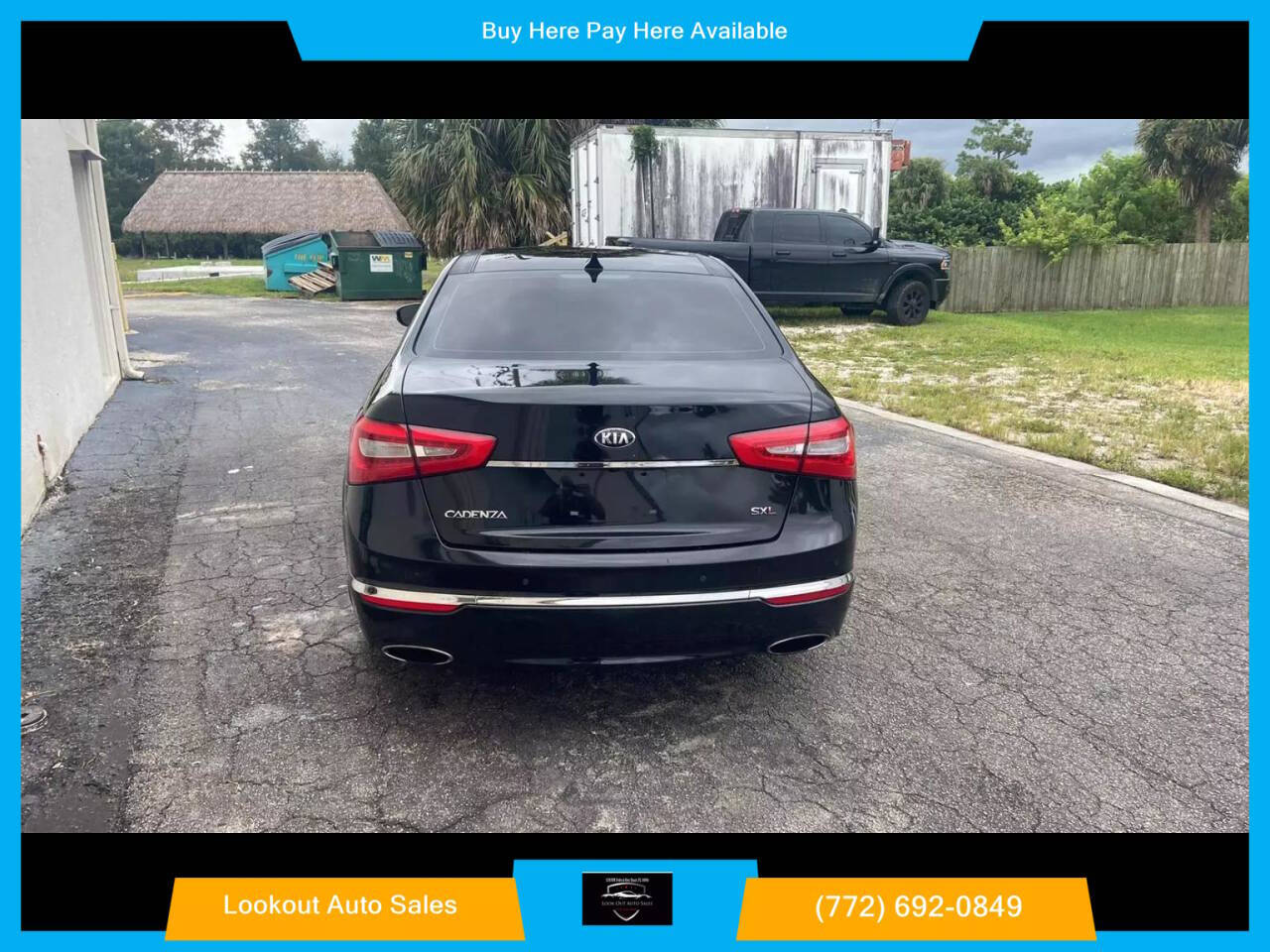 2014 Kia Cadenza for sale at Lookout Auto Sales in Stuart, FL