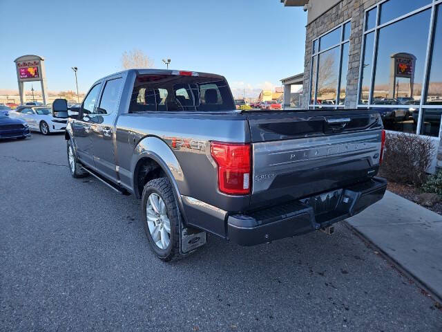 2018 Ford F-150 Platinum