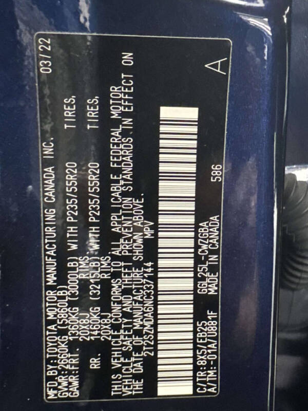 2022 Lexus RX 350 F SPORT