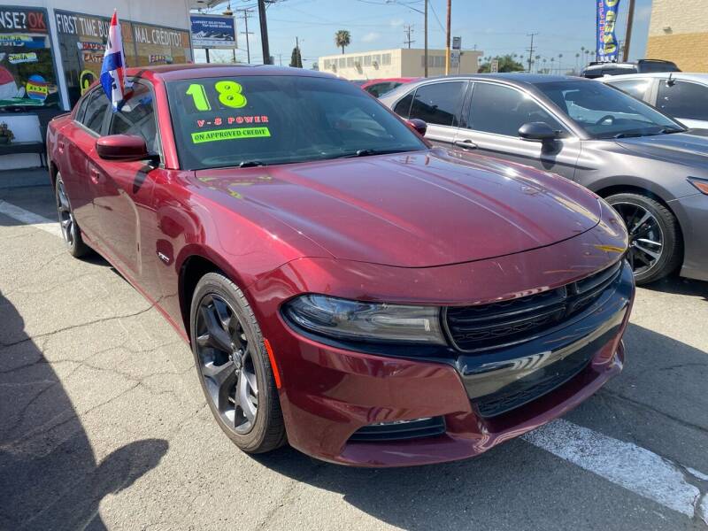 2018 Dodge Charger for sale at CAR GENERATION CENTER, INC. in Los Angeles CA