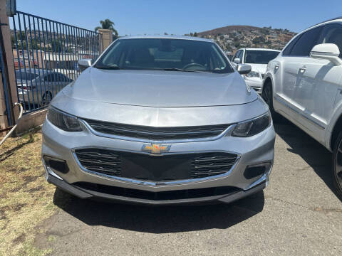 2016 Chevrolet Malibu for sale at GRAND AUTO SALES - CALL or TEXT us at 619-503-3657 in Spring Valley CA