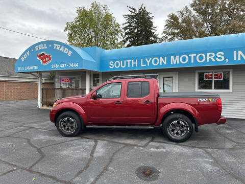 2019 Nissan Frontier for sale at South Lyon Motors INC in South Lyon MI