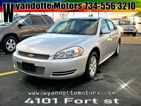 2013 Chevrolet Impala for sale at Wyandotte Motors in Wyandotte MI