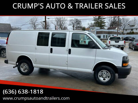 2021 Chevrolet Express for sale at CRUMP'S AUTO & TRAILER SALES in Crystal City MO