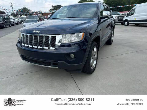 2013 Jeep Grand Cherokee for sale at Carolina Direct Auto Sales in Mocksville NC