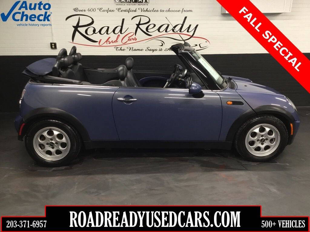 Blue 2006 MINI Cooper Base Convertible 2dr Convertible 1