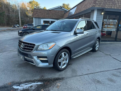 2015 Mercedes-Benz M-Class for sale at Millbrook Auto Sales in Duxbury MA