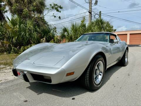 1977 Chevrolet Corvette for sale at American Classics Autotrader LLC in Pompano Beach FL