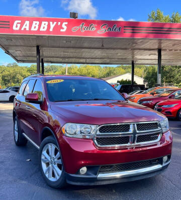 2013 Dodge Durango for sale at GABBY'S AUTO SALES in Valparaiso IN