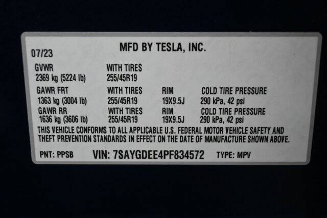 2023 Tesla Model Y Long Range