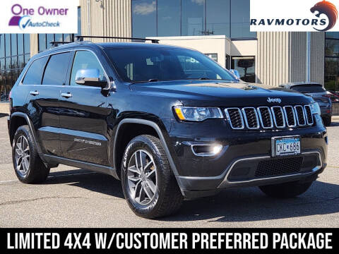 2019 Jeep Grand Cherokee for sale at RAVMOTORS - CRYSTAL in Crystal MN