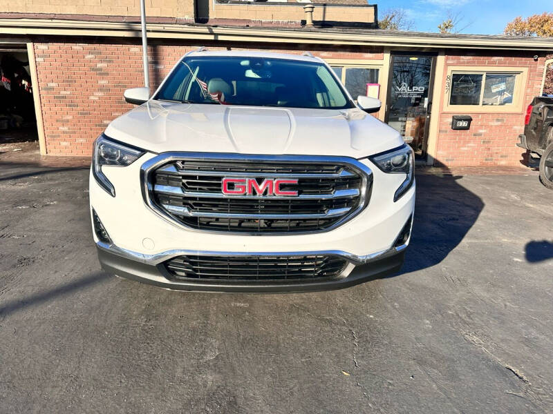 Used 2020 GMC Terrain SLT with VIN 3GKALVEV6LL301607 for sale in Valparaiso, IN