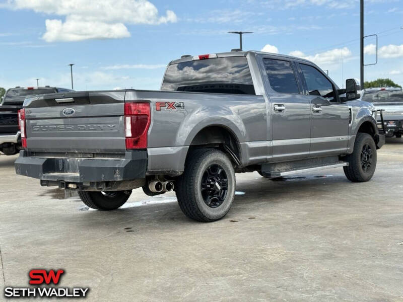 Used 2022 Ford F-250 Super Duty XLT with VIN 1FT7W2BT9NED56571 for sale in Perry, OK
