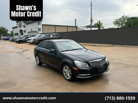 2014 Mercedes-Benz C-Class for sale at Shawn's Motor Credit in Houston TX