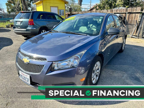 2013 Chevrolet Cruze for sale at Freeway Motors Used Cars in Modesto CA