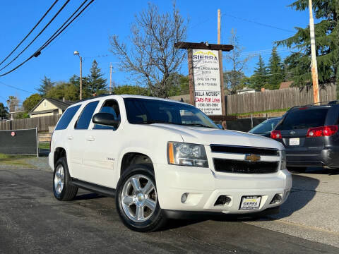 2012 Chevrolet Tahoe for sale at Sierra Auto Sales Inc in Auburn CA