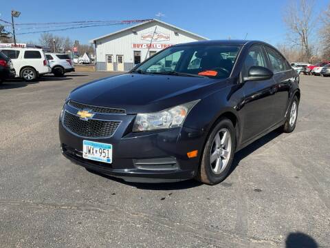 2014 Chevrolet Cruze for sale at Steves Auto Sales in Cambridge MN