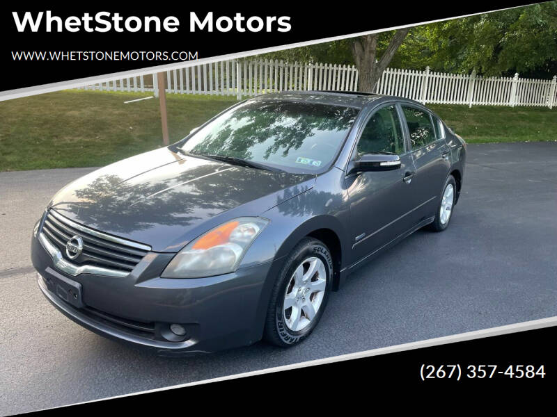 2009 Nissan Altima Hybrid for sale at WhetStone Motors in Bensalem PA