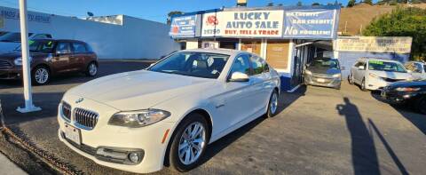 2016 BMW 5 Series for sale at Lucky Auto Sale in Hayward CA