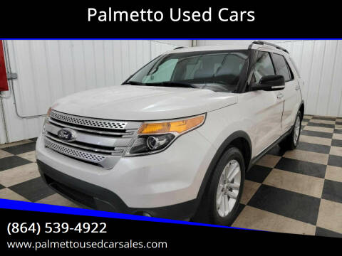 2014 Ford Explorer for sale at Palmetto Used Cars in Piedmont SC