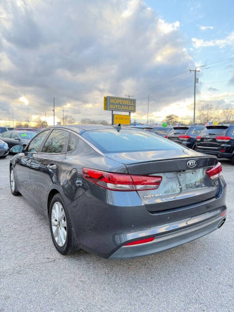 2018 Kia Optima for sale at Joes Blvd Auto Sales in Hopewell, VA